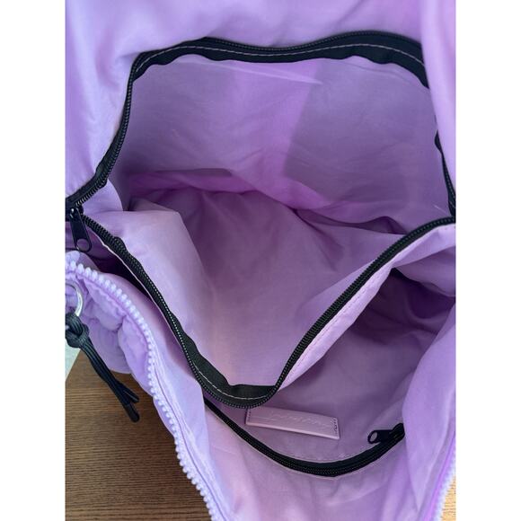 Free People Quilted Large Carryall Bag in Lilac - NWOT - Picture 6 of 11